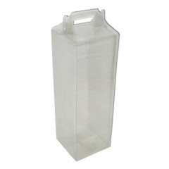 Packaging Plastic box  30h10,5 cm (for matryoshka, bottle case)