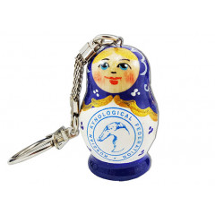 Nesting doll by customer specification key ring-matryoshka doll with customer logo