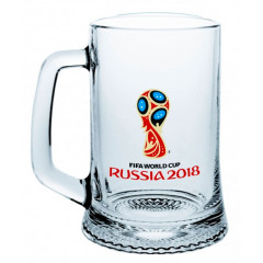 The world Cup 2018 2018 world Cup glass Mug for beer Emblem, 500 ml.