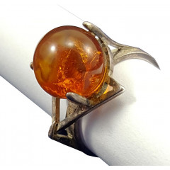 Amber ring 4274