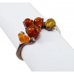 Amber ring Grape