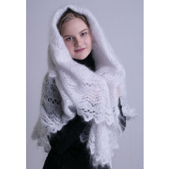 Pavlovo Posad Shawl Downy shawl handmade shawl it is 150 h 150