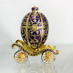Copy Of Faberge 2131 purple carriage