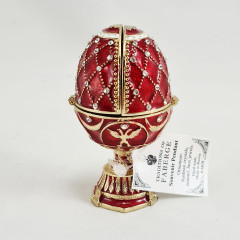 Copy Of Faberge 5290 St. Basil's Cathedral, red
