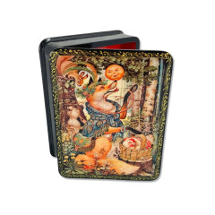 Lacquer Box The Kolobok  lacquered  box