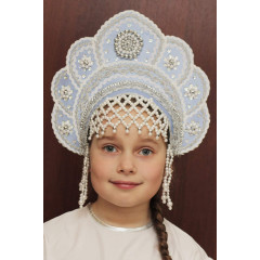 Russian folk costume KOKOSHNIKI Kokoshnik Elena 16216