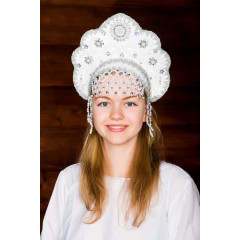 Russian folk costume KOKOSHNIKI Kokoshnik Larisa 16247